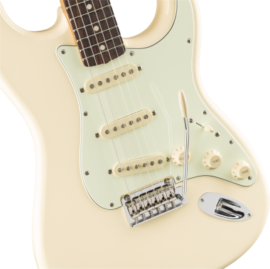Fender Vintera '60s Stratocaster, Modified, Pau Ferro fogólap, Olympic White színű elektromos gitár