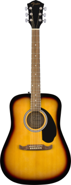 Fender FA-125 Dreadnought akusztikus gitár, sunburst szín