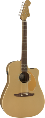 Fender Redondo Player, dió fogólap, elektro-akusztikus gitár, Bronze Satin szín
