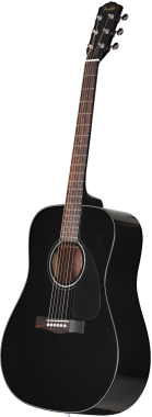 Fender CD-60 Dreadnought V3 Black akusztikus gitár, fekete