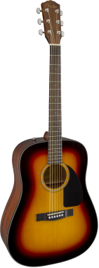 Fender CD-60 Dreadnought V3 DS akusztikus gitár, Sunburst