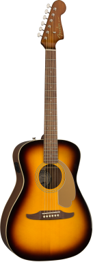 Fender Malibu Player elektro-akusztikus gitár, Sunburst szín