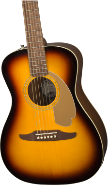 Fender Malibu Player elektro-akusztikus gitár, Sunburst szín