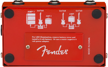 Fender ABY 2 gombos lábkapcsoló