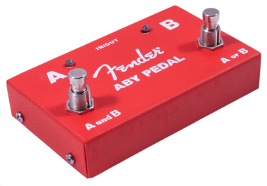 Fender ABY 2 gombos lábkapcsoló