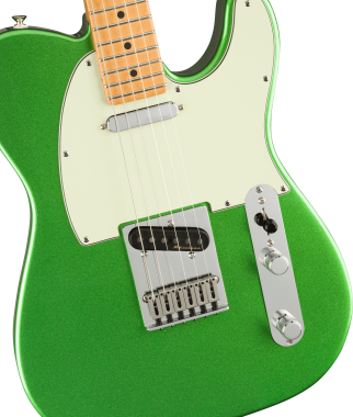 Fender Player Plus Telecaster elektromos gitár, juhar fogólappal, Cosmic Jade szín