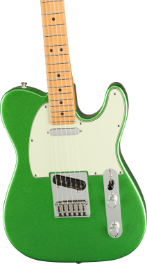 Fender Player Plus Telecaster elektromos gitár, juhar fogólappal, Cosmic Jade szín