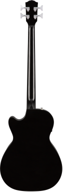 Fender CB-60SCE Black elektro-akusztikus basszusgitár, fekete