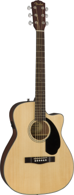 Fender CC-60SCE Concert elektro-akusztikus gitár, natúr szín