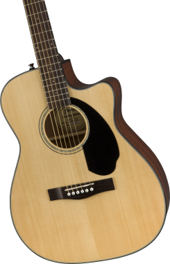 Fender CC-60SCE Concert elektro-akusztikus gitár, natúr szín