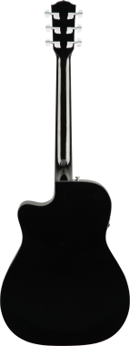 Fender CC-60SCE Concert elektro-akusztikus gitár, fekete