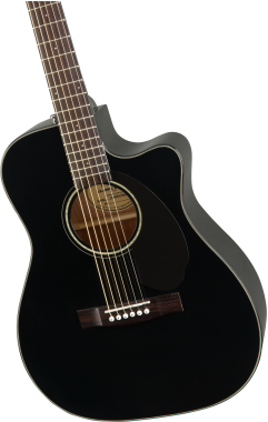 Fender CC-60SCE Concert elektro-akusztikus gitár, fekete