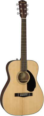 Fender CC-60S Concert akusztikus gitár, natúr szín