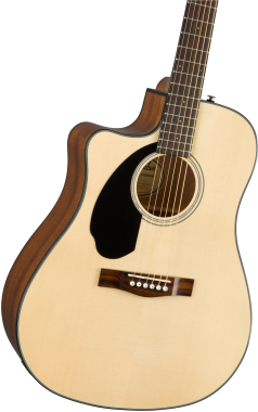 Fender CD-60SCE Dreadnought Natural balkezes elektro-akusztikus gitár, natúr