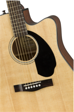 Fender CD-60SCE Dreadnought elektro-akusztikus gitár, natúr szín