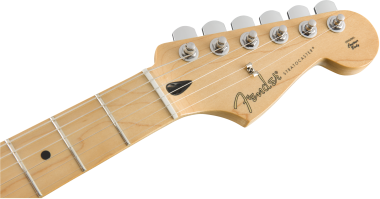 Fender Player Stratocaster, juhar fogólap, fekete elektromos gitár