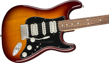 Fender Player Stratocaster HSH PF Tobacco Sunburst elektromos gitár