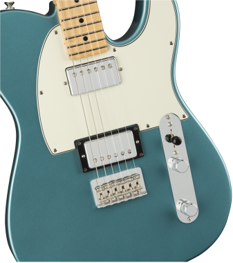 Fender Player Telecaster, HH hangszedő kiosztás MN Tidepool elektromos gitár
