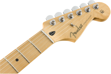 Fender Player Stratocaster, juhar fogólap, Polar White színű elektromos gitár