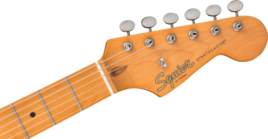 Squier 40th Anniversary Stratocaster Vintage Edition,juhar fogólap,Sonic Blue szín, elektromos gitár