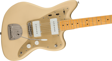 Squier 40th Anniversary Jazzmaster, Vintage Edition, jávor fogólap, törtfehér szín, elektromos gitár