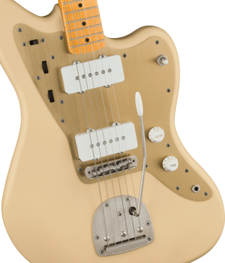 Squier 40th Anniversary Jazzmaster, Vintage Edition, jávor fogólap, törtfehér szín, elektromos gitár
