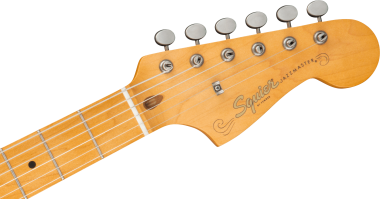 Squier 40th Anniversary Jazzmaster, Vintage Edition, jávor fogólap, törtfehér szín, elektromos gitár