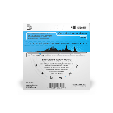 D'Addario EJ83L D'Addario EJ83L Gipsy Jazz 10-44 akusztikus gitárhúr