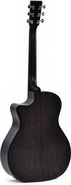 Sigma DI-GC-10E-TBK Ditson by Sigma akusztikus gitár elektronikával,fekete