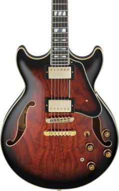 Ibanez AM153QA-DBS elektromos gitár