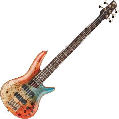 Ibanez Premium SR 5-strunná elektrická basová kytara, včetně gigbagu