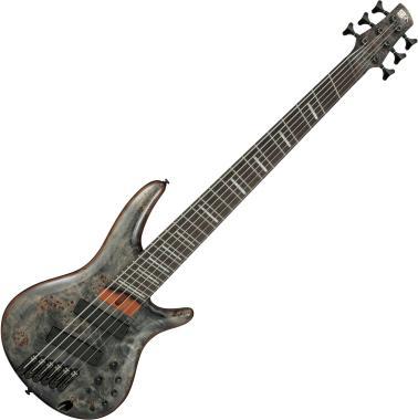 Ibanez IM 6-strunná elektrická basová kytara, Multi Scale, Deep Twilight