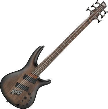 Ibanez Bass Workshop 6-strunná elektrická baskytara, Black Stained Burst, Multi Scale