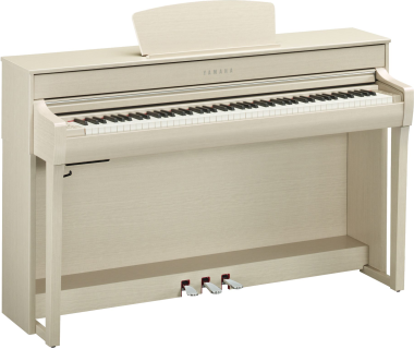 Yamaha Digitální piano CLP-735 WA, realistický zvuk, klavírní klávesy