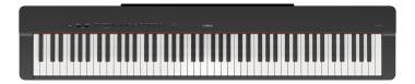 Yamaha P-225B digitális zongora