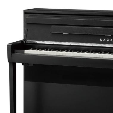 Kawai CA901B digitális zongora, 88 billentyűs kalapácsmechanika, 256 hang polifónia, Bluetooth, fekete