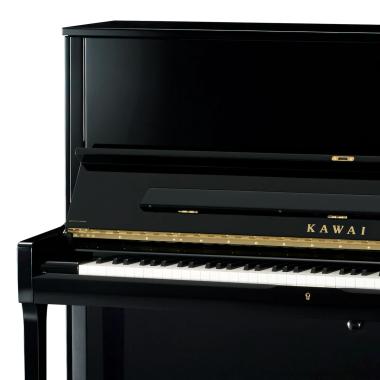Kawai K-500 M/PEP akusztikus pianínó, 88 billentyű, 130cm magas, fényes fekete