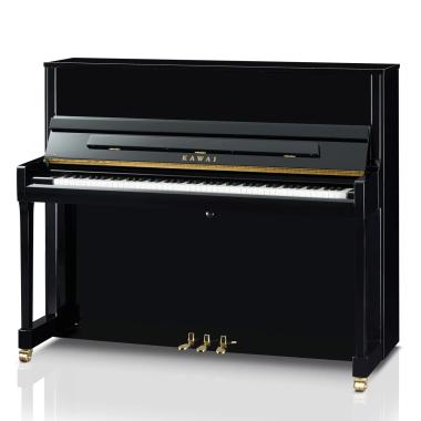 Kawai K-300 M/PEP akusztikus pianínó, 88 billentyű, 122cm magas, fényes fekete