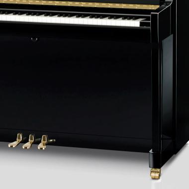 Kawai K-600AS M/PEP akusztikus pianínó, 88 billentyű, 134cm magas, True Sostenuto pedál, fényes fekete