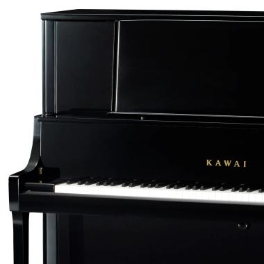 Kawai K-800AS M/PEP akusztikus pianínó, 88 billentyű, 134cm magas, True Sostenuto pedál, fényes fekete