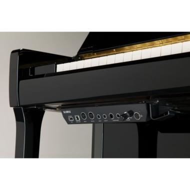 Kawai K-300 ATX4 M/PEP akusztikus pianínó, ATX4 hibrid rendszer, 88 billentyű, 122cm magas, fényes fekete