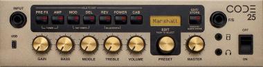 Marshall CODE25 digitális gitárkombó