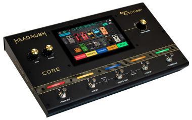 Headrush CORE gitár multieffekt, pedálboard