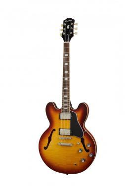 Epiphone ES335 Figured RTB Raspberry Tea Burst elektromos gitár