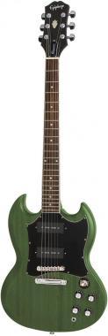 Epiphone SG Classic Worn P90 WIG Worn Inverness Green elektromos gitár