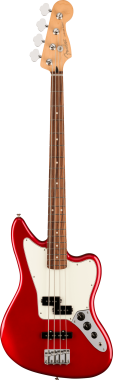 Fender Player Jaguar Bass, Pau Ferro Fingerboard, Candy Apple Red