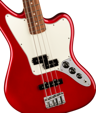 Fender Player Jaguar Bass, Pau Ferro Fingerboard, Candy Apple Red