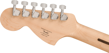 Squier FSR Affinity Series Stratocaster QMT, Laurel Fingerboard, White Pearloid Pickguard, SapphireB