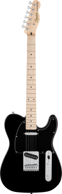 Squier FSR Affinity Series Telecaster, Maple Fingerboard, Black Pickguard, Black