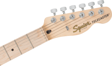 Squier FSR Affinity Series Telecaster, Maple Fingerboard, Black Pickguard, Black